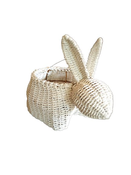 Rabbit Basket handicraft