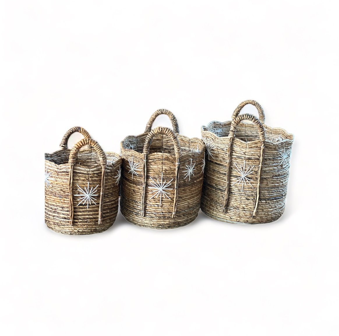 Round Basket  B3RN83.BB-MC handicraft