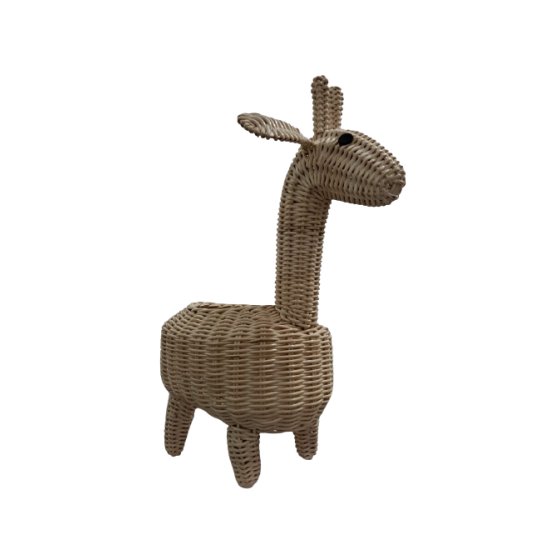Rattan Giraffe Basket handicraft